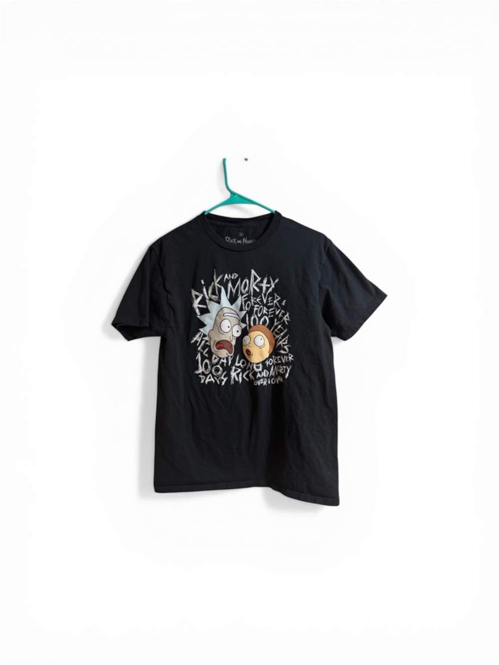Rick and Morty Black Graphic Tee